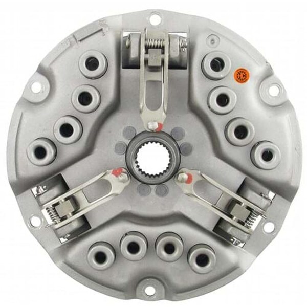 Aftermarket M1808749 12 Single Pressure Plate, w 158 25 Spline HubFits Massey Ferguson M1808749-HYC - main